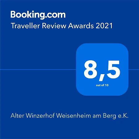 Alter Winzerhof 3 Sterne Superior 3* וויסנהאים אם ברג